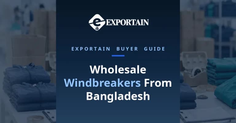 Wholesale Windbreakers From Bangladesh – windbreakers prepared for export in a clean, modern facility