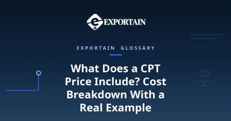 Navy title card: What Does a CPT Price Include, with CPT Price highlighted