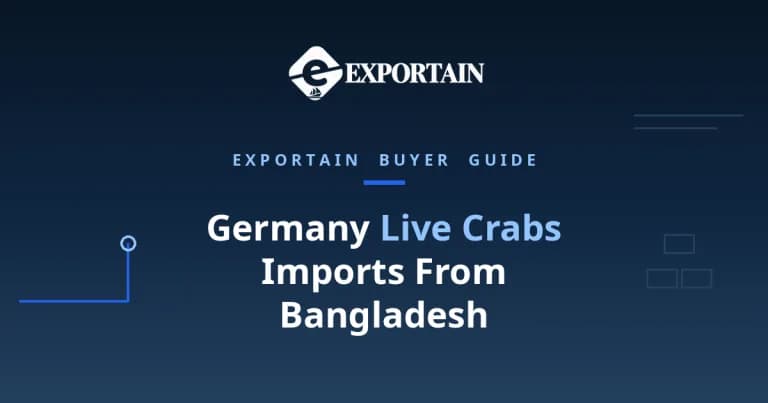 Navy title card: Germany Live Crabs Imports From Bangladesh